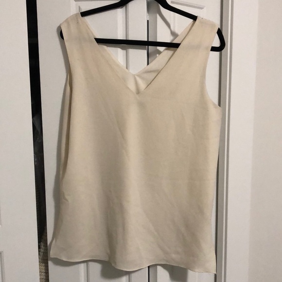 H by Halston cream blouse - Picture 1 of 2